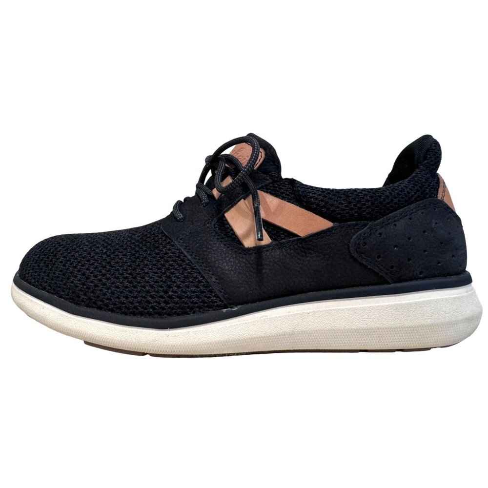 Florsheim Casual Work Oxford Black Shoe Comfortech Footbed Men's 7.5D